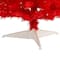3ft. Pre-Lit Red Artificial Christmas Tree, Warm White LED Lights